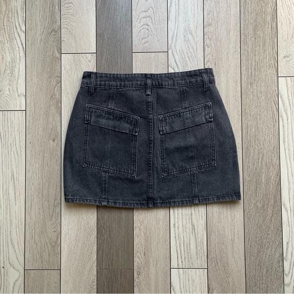 Windsor Dark Gray Mini Skirt Casual Night Out - Picture 3 of 5